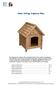 Cedar Cottage Doghouse Plans