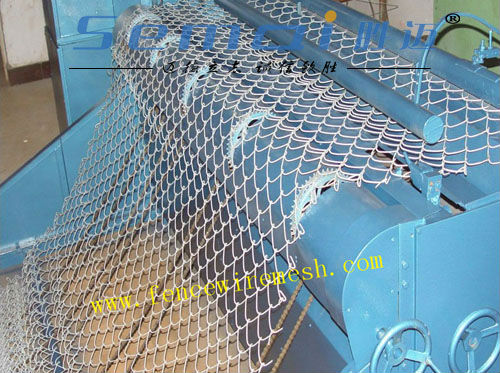 high quality tension wire mini mesh chain link fence wire mesh(anping factory)