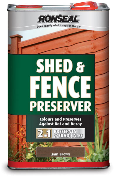 Ronseal shed and fence preserver